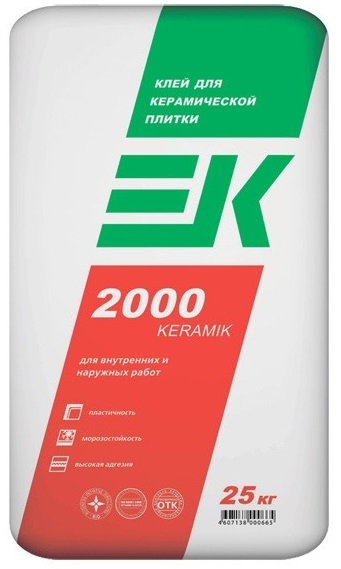 Клей плиточный ЕК 2000 | Isotop